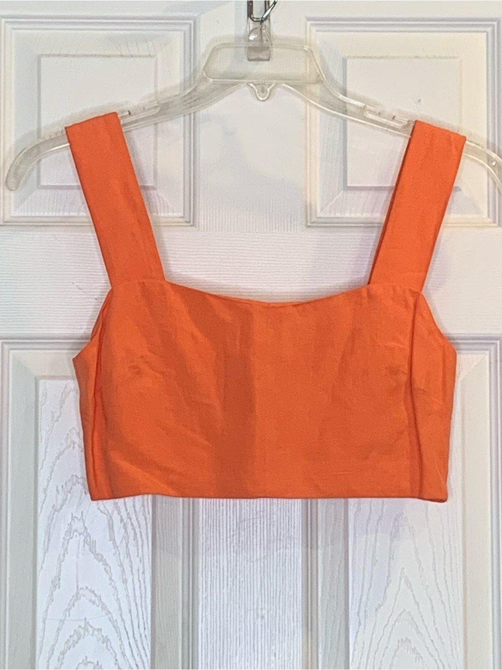 Sophie Rue Crop Top Tangerine Size Medium